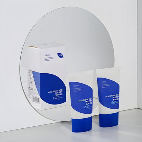 [ ISNTREE ] Hyaluronic Acid Watery Sun Gel, SPF50 PA++++ UVA/UVB 50ml/1.69 fl.oz. x 2ea