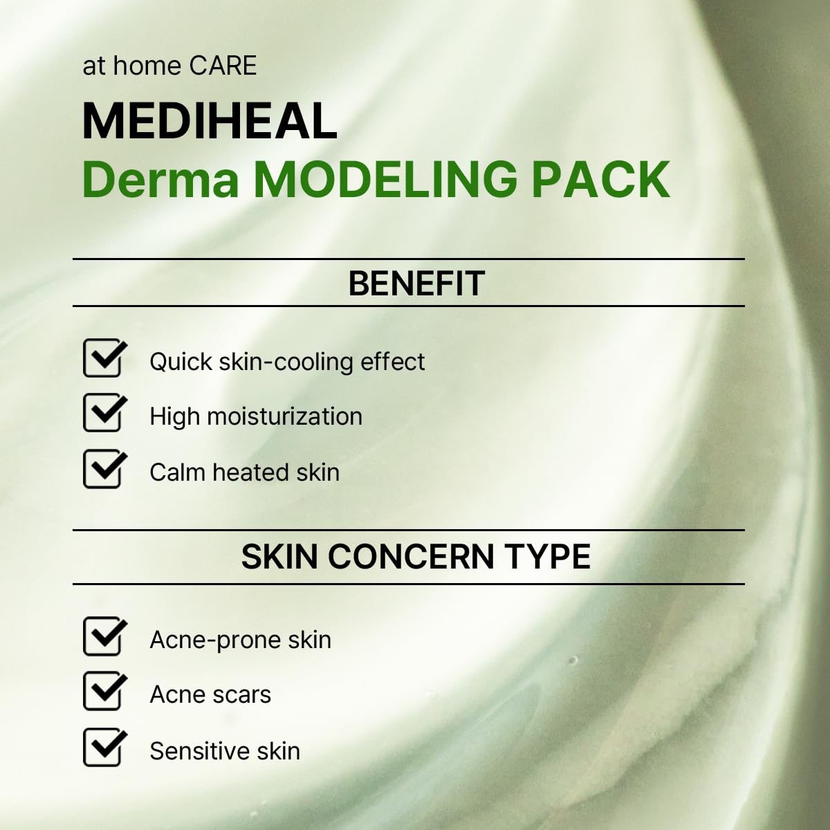 Mediheal Teatree Duo (Teatree Trouble Pad + Derma Modeling Pack Teatree Calming)
