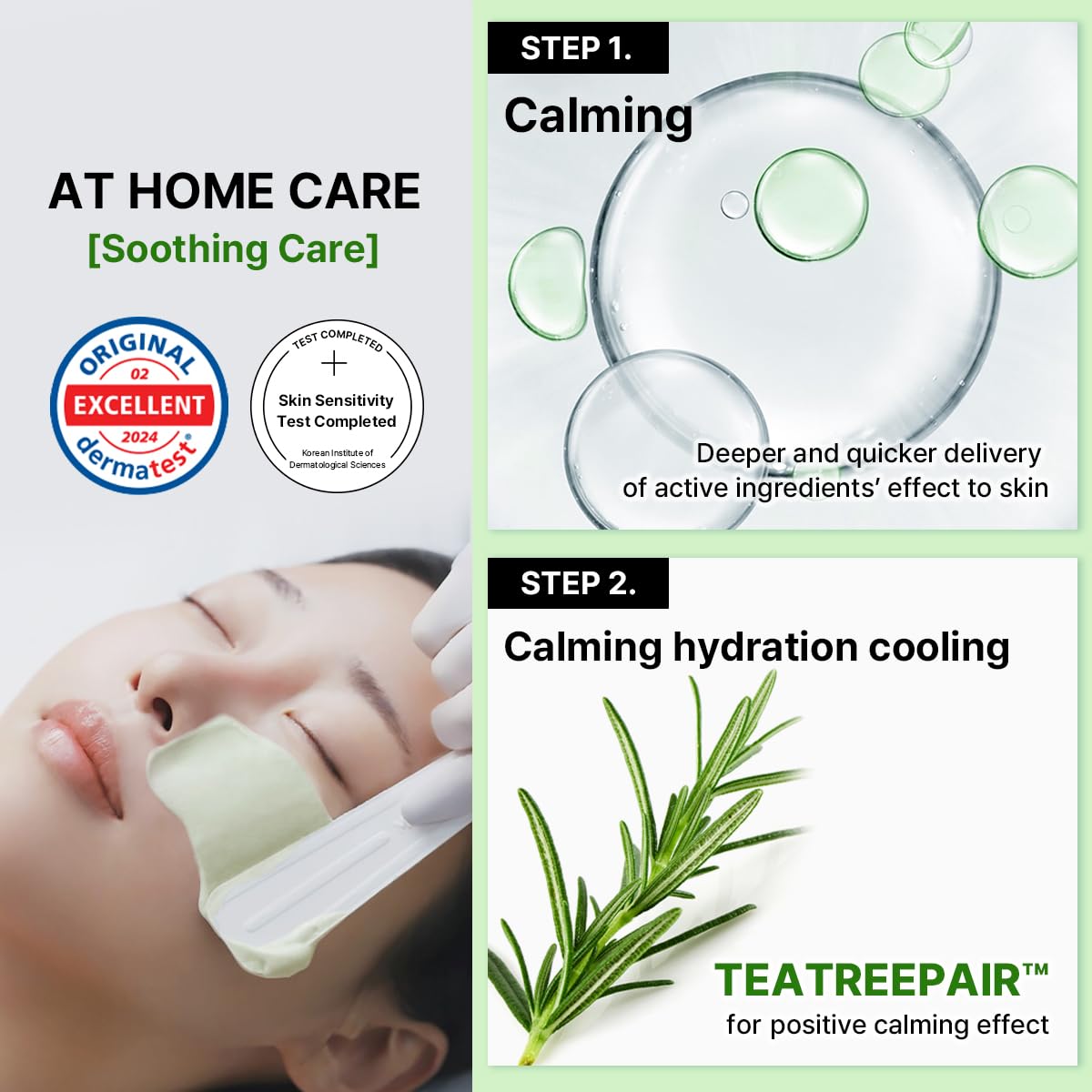 Mediheal Teatree Duo (Teatree Trouble Pad + Derma Modeling Pack Teatree Calming)