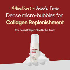 [ NACIFIC ] Rice Pepta Collagen Glow Bubble Toner 100ml / 3.37 fl.oz