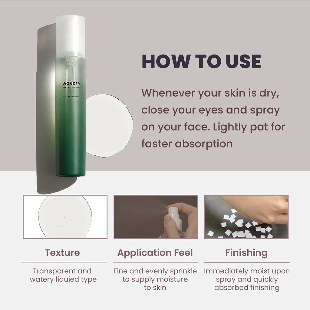 Haruharu Wonder Black Bamboo Facial Mist 150ml