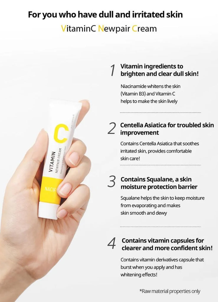 Nacific Vitamin C Newpair Cream 15ml (0.5 fl. oz.)