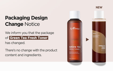 [ ISNTREE ] Green Tea Fresh Toner, 200ml / 6.76 fl.oz