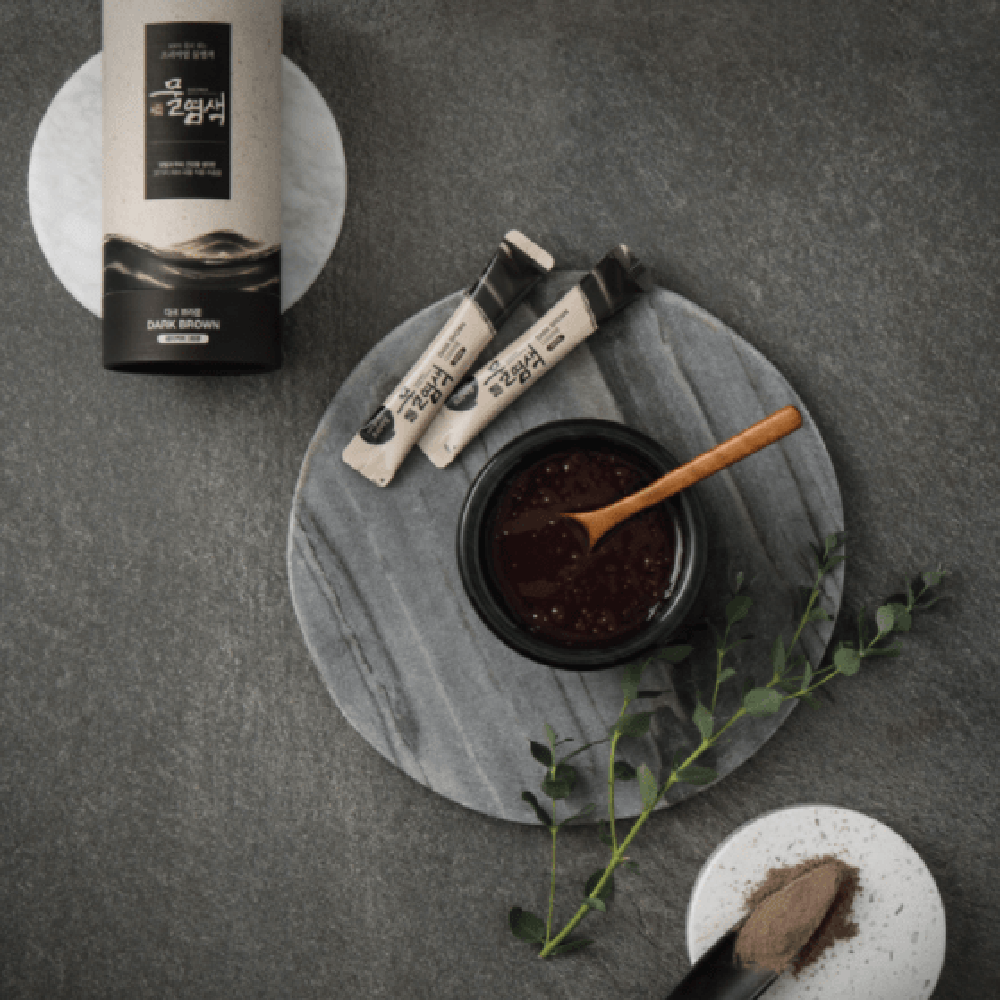 Seedbee Water Coloring Hair Dye Gray Hair Coverage - Medium Brown