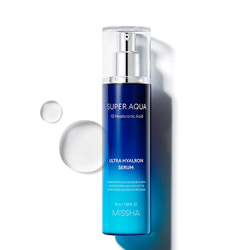[ MISSHA ] Super Aqua Ultra Hyalron Serum 50ml (1.69 fl.oz)