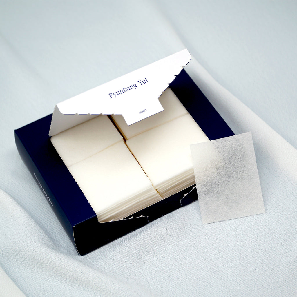 [ Pyunkang Yul ] 1/3 Cotton Pad 160ea (Pulp-Rayon) - KosBeauty