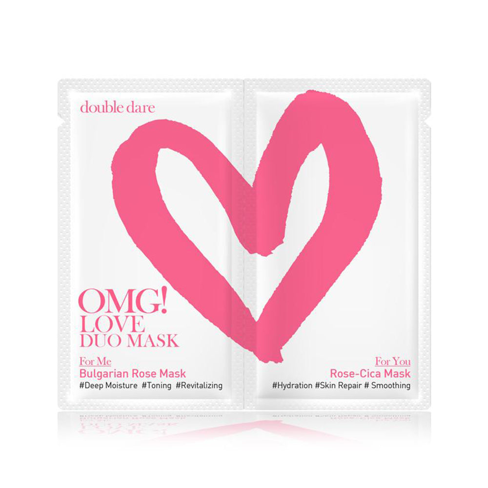 [ DOUBLE DARE ] OMG! Love Duo Mask (Choose Your QTY)