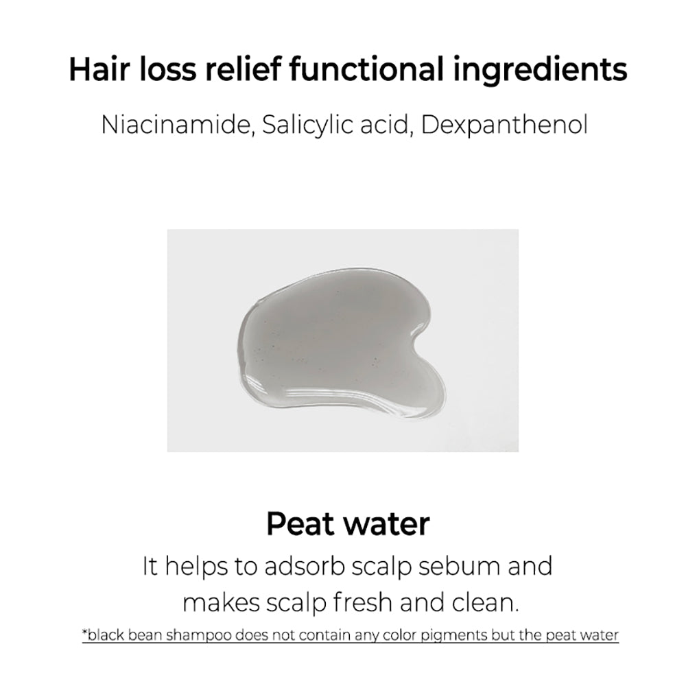 Nature Republic Black Bean Anti Hair Loss Shampoo 300ml