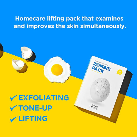 [ Skin1004 ] Zombie Facial Mask Pack & Face Lifting Activator Kit, 8 EA