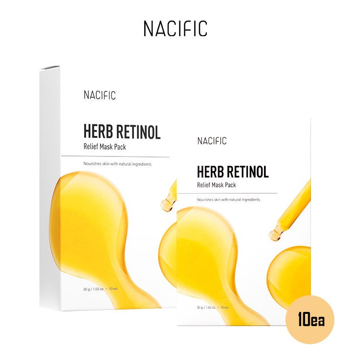 NACIFIC Herb Retinol Relief Mask Pack 10 EA