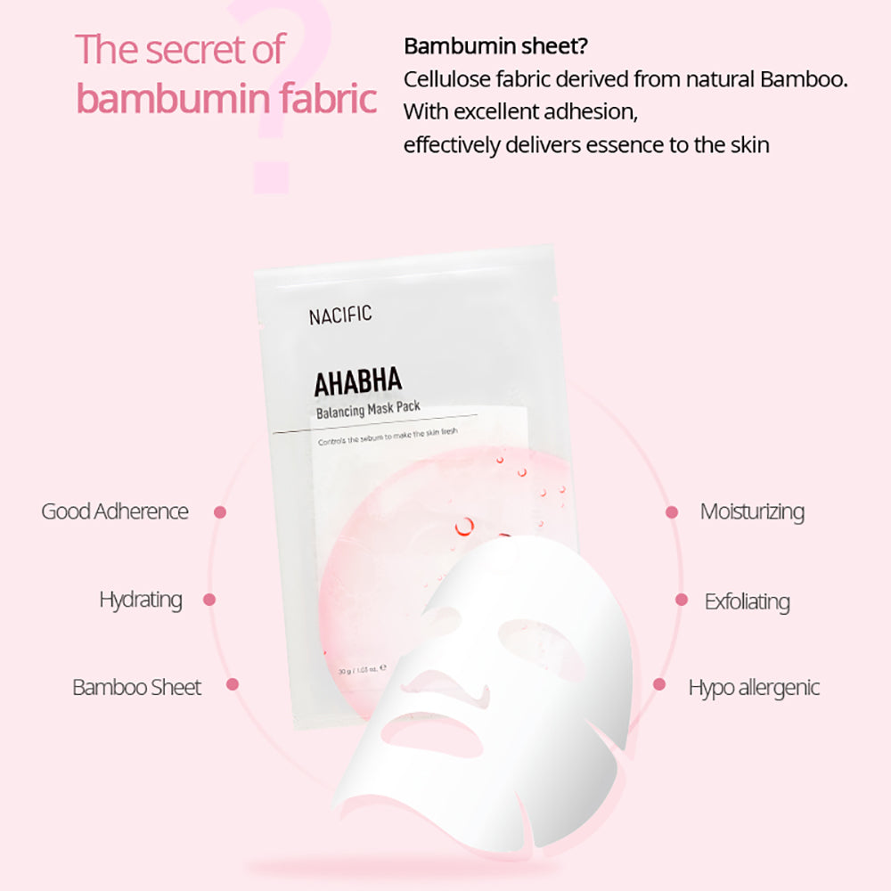 NACIFIC AHA BHA Balancing Mask Pack 10 EA