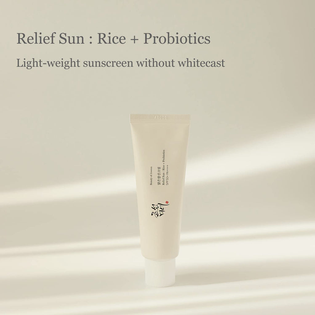 Beauty of Joseon Relief Sun : Rice + Probiotics Sunscreen, 50ml (2-PACK)