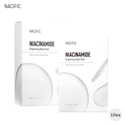 [ NACIFIC ] Niacinamide Brightening Mask Pack 10 EA