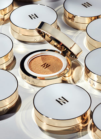 [ HERA ] Glow Lasting Cushion Foundation, 23C1 Pink Beige SPF 50+ / PA+++ (15g + Refill 15g)