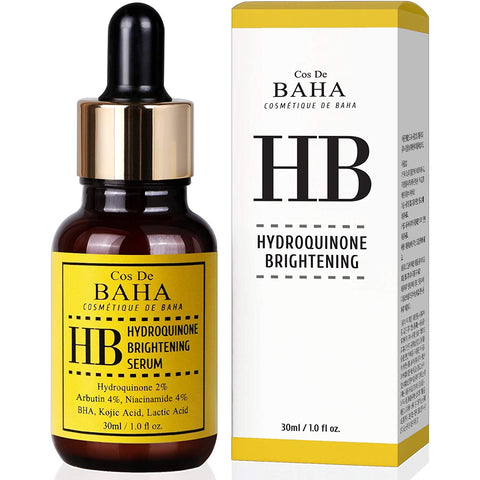 Cos de BAHA Hydroquinone 2% (HB) Brightening Facial Serum 30ml
