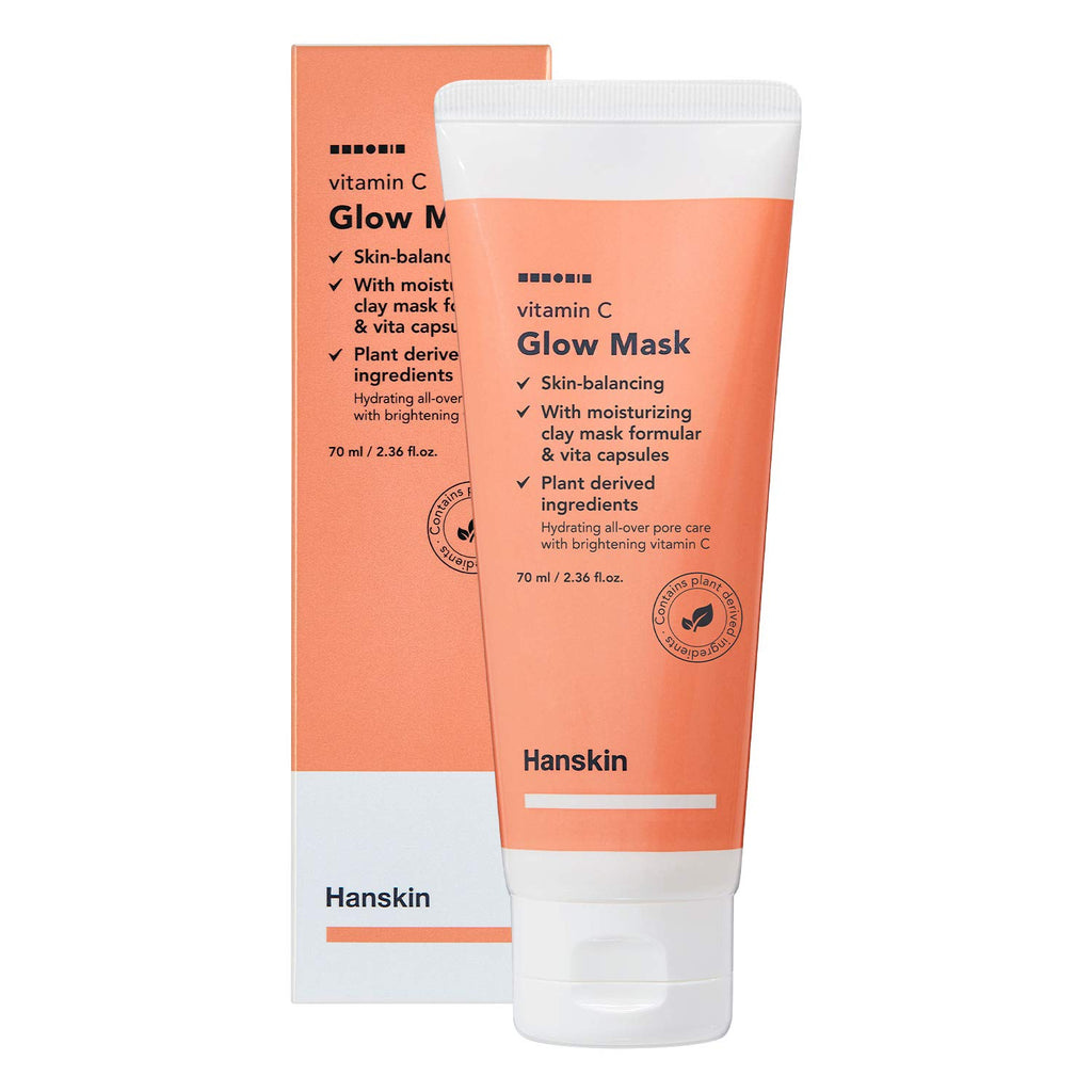 Hanskin Vitamin C Glow Clay Facial Mask 70ml