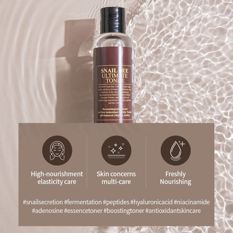 [ BENTON ] Snail Bee Ultimate Facial Toner for Anti Aging and Wrinkle Care, 150ml / 5.07 fl. oz.