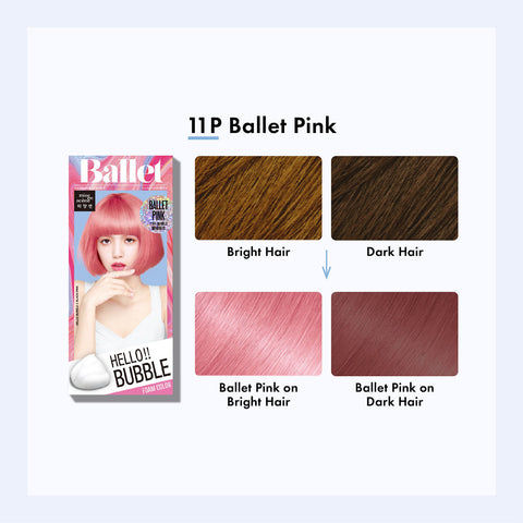 [ MISE EN SCENE ] Hello Bubble Foam Color Easy Self Hair Dye 11BP Ballet Pink