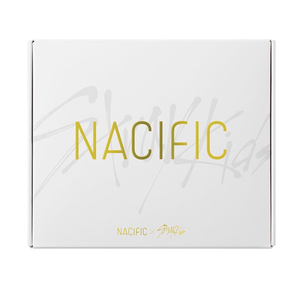 [ NACIFIC ] x Stray Kids Collaboration Box with Photo Cards, Accordion Postcard, Stickers, Skincare Set (Mask Set)