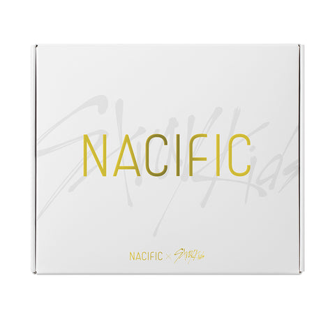 [ NACIFIC ] x Stray Kids Collaboration Box with Photo Cards, Accordion Postcard, Stickers, Skincare Set (Summer Set)