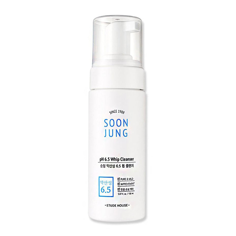 [ Etude House ] Soon Jung pH 6.5 Whip Cleanser 150 ml