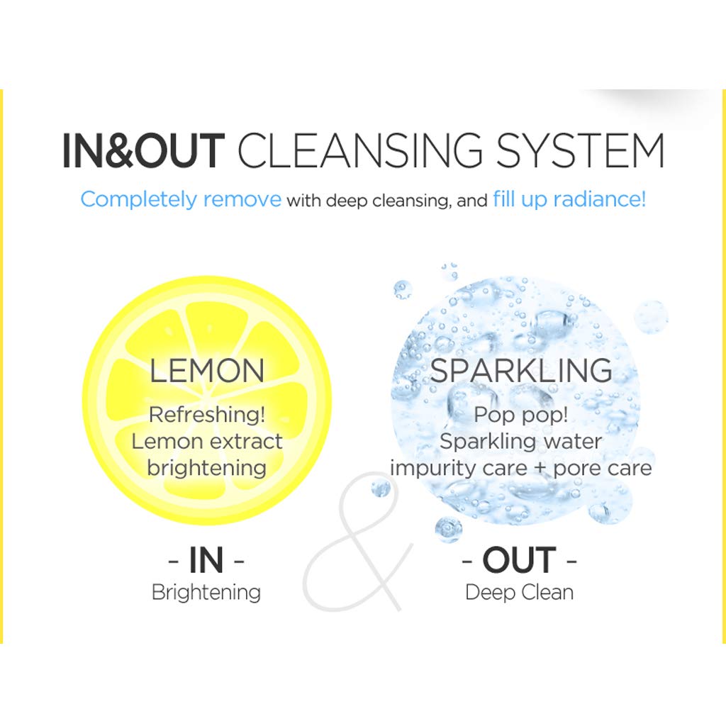[ SECRET KEY ] Lemon Sparkling Cleansing Foam 200g (7.05 oz.)