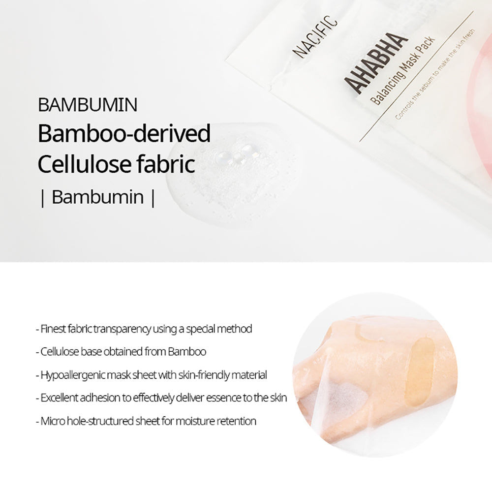 NACIFIC AHA BHA Balancing Mask Pack 10 EA