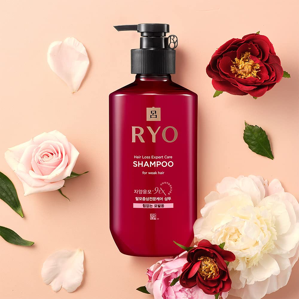 [ RYO ] Anti Hair Loss Expert Care Shampoo for Thin Weak Hair, 400ml