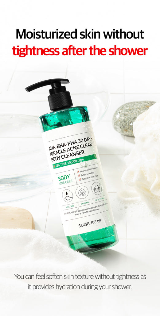 Some By Mi AHA BHA PHA 30 Days Miracle Acne Clear Body Cleanser 400g