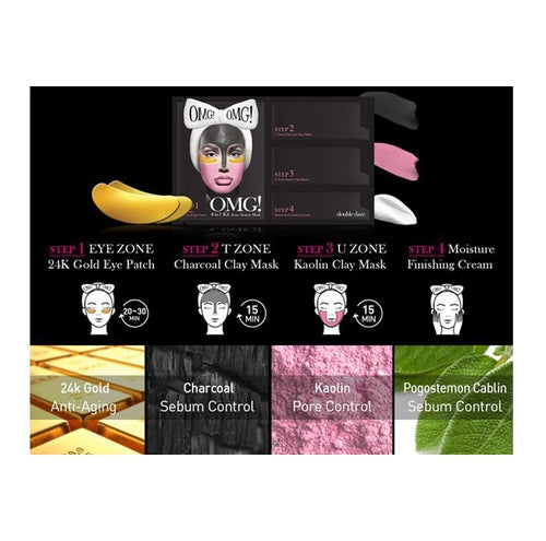 [ DOUBLE DARE ] OMG! SPA Mask ( Choose your favorite) - KosBeauty