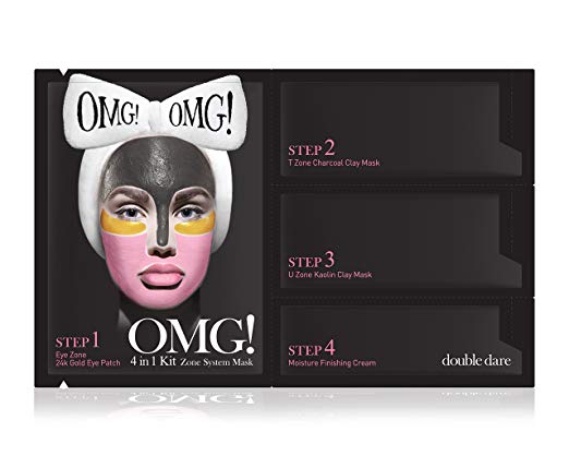 [ DOUBLE DARE ] OMG! 4in1 Kit Zone System Mask - KosBeauty