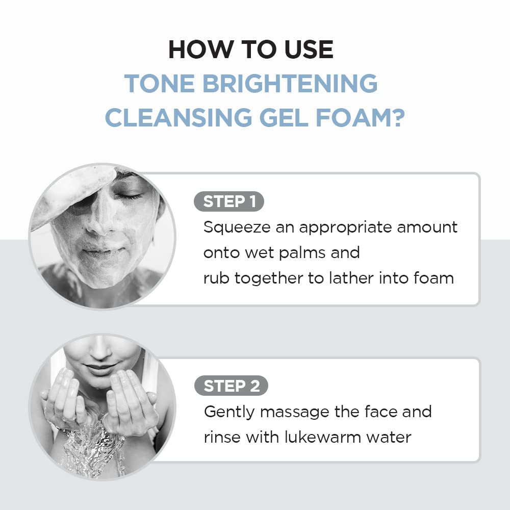 [ Skin1004 ] Madagascar Centella Tone Brightening Cleansing Gel Foam, 125ml