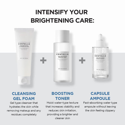[ Skin1004 ] Madagascar Centella Tone Brightening Cleansing Gel Foam, 125ml