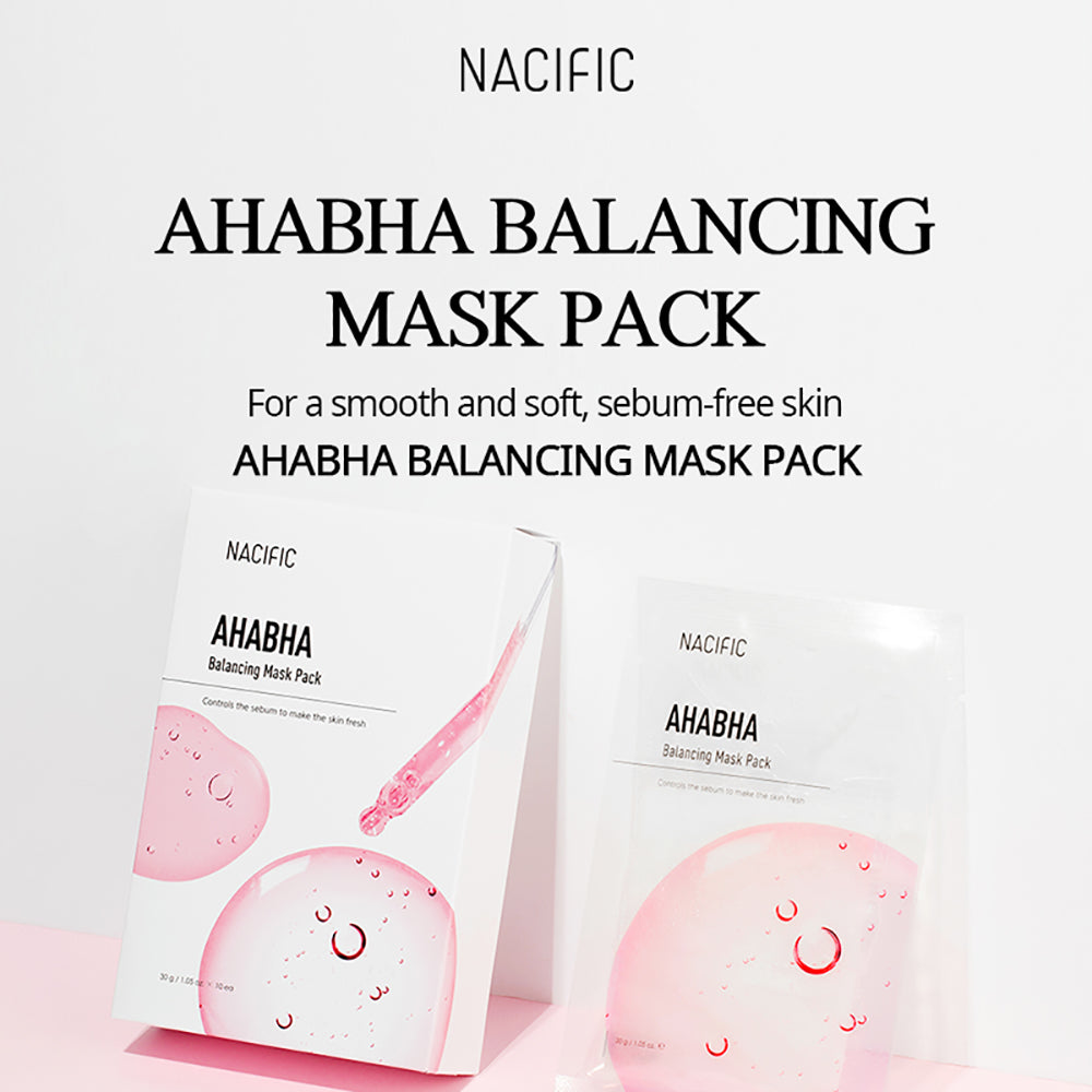 NACIFIC AHA BHA Balancing Mask Pack 10 EA