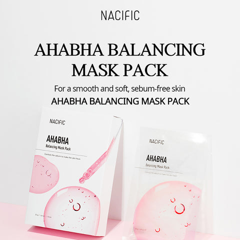 [ NACIFIC ] AHA BHA Balancing Mask Pack 10 EA