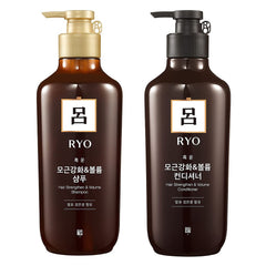 [ RYO ] Hair Strengthen & Volume Shampoo and Conditioner Set 550mL