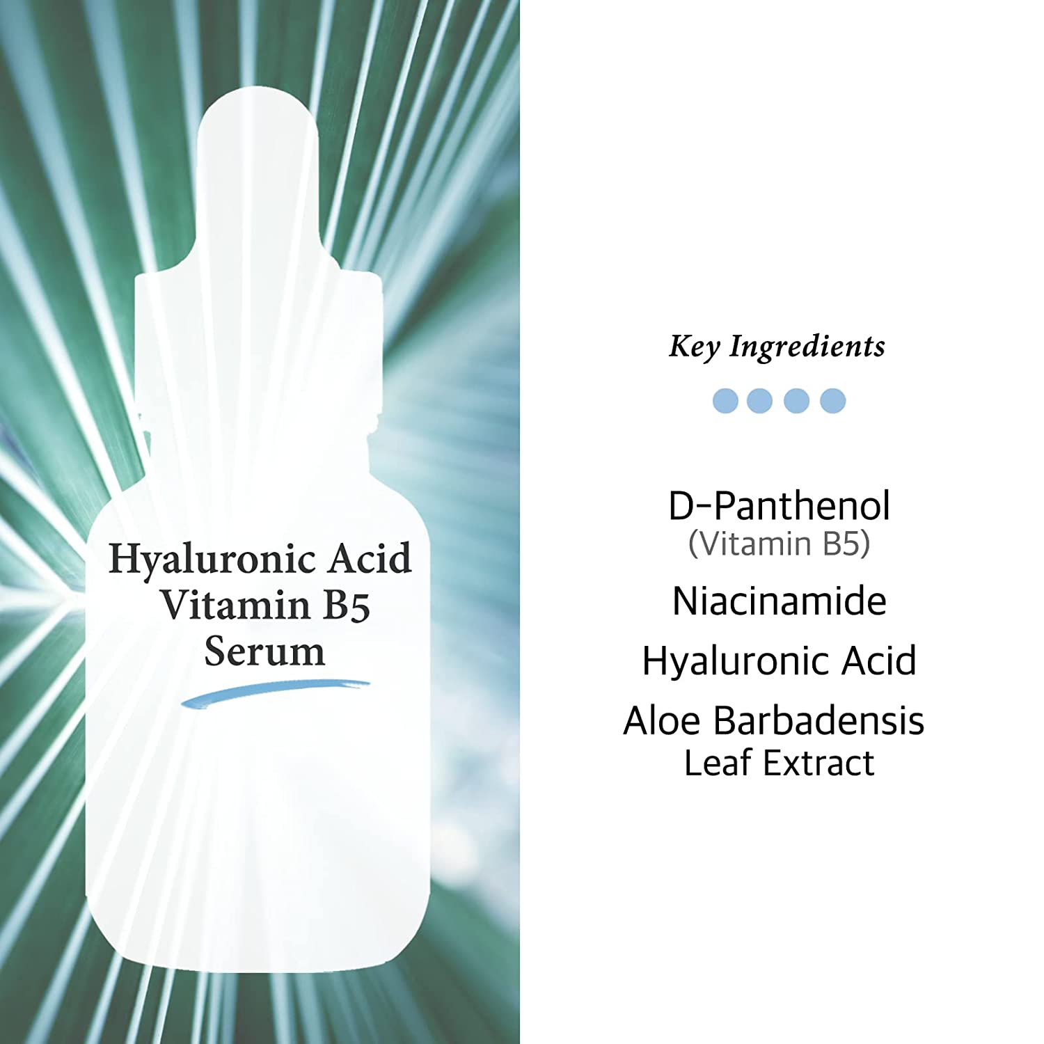 Cos de BAHA Hyaluronic Acid, Vitamin B5 (HP) Facial Serum 30ml