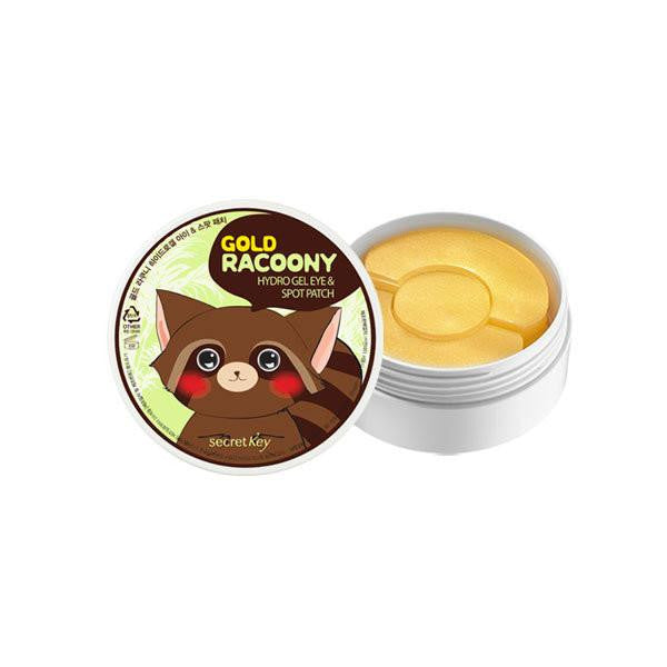 [ Secret Key ] Gold Racoony Hydro Gel Eye & Spot Patch 90p - KosBeauty