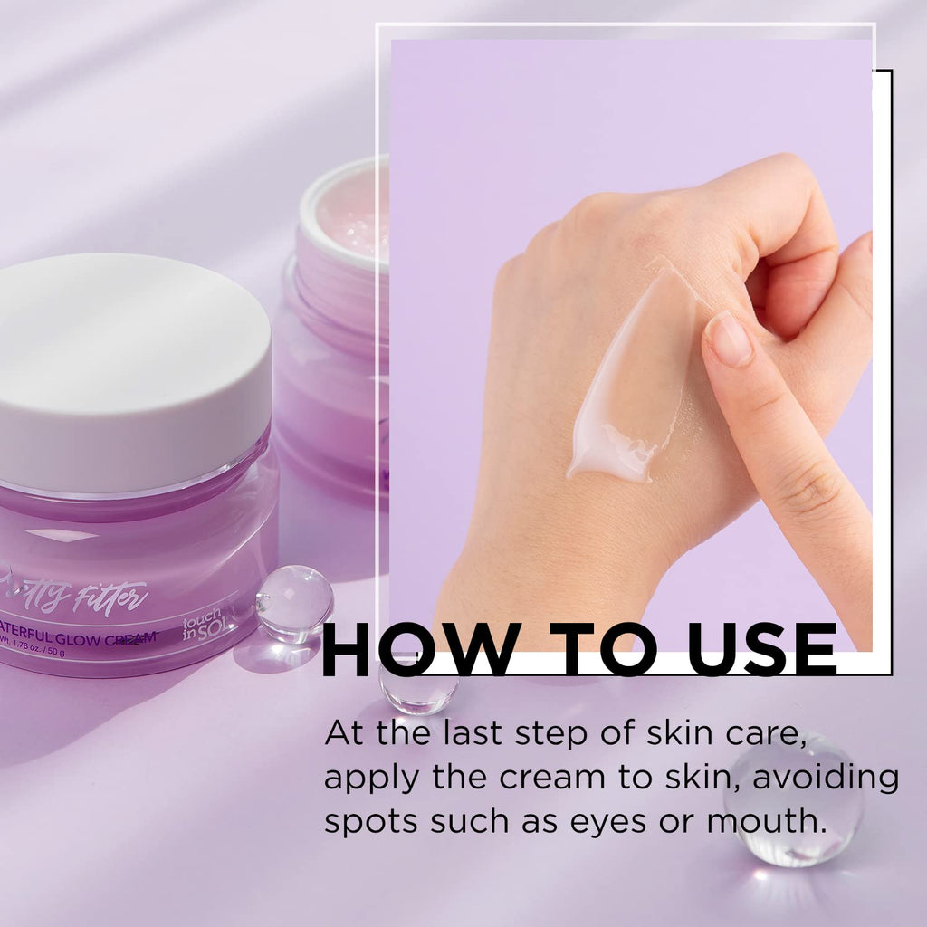 Touch In Sol Pretty Filter Waterful Glow Cream, 50g
