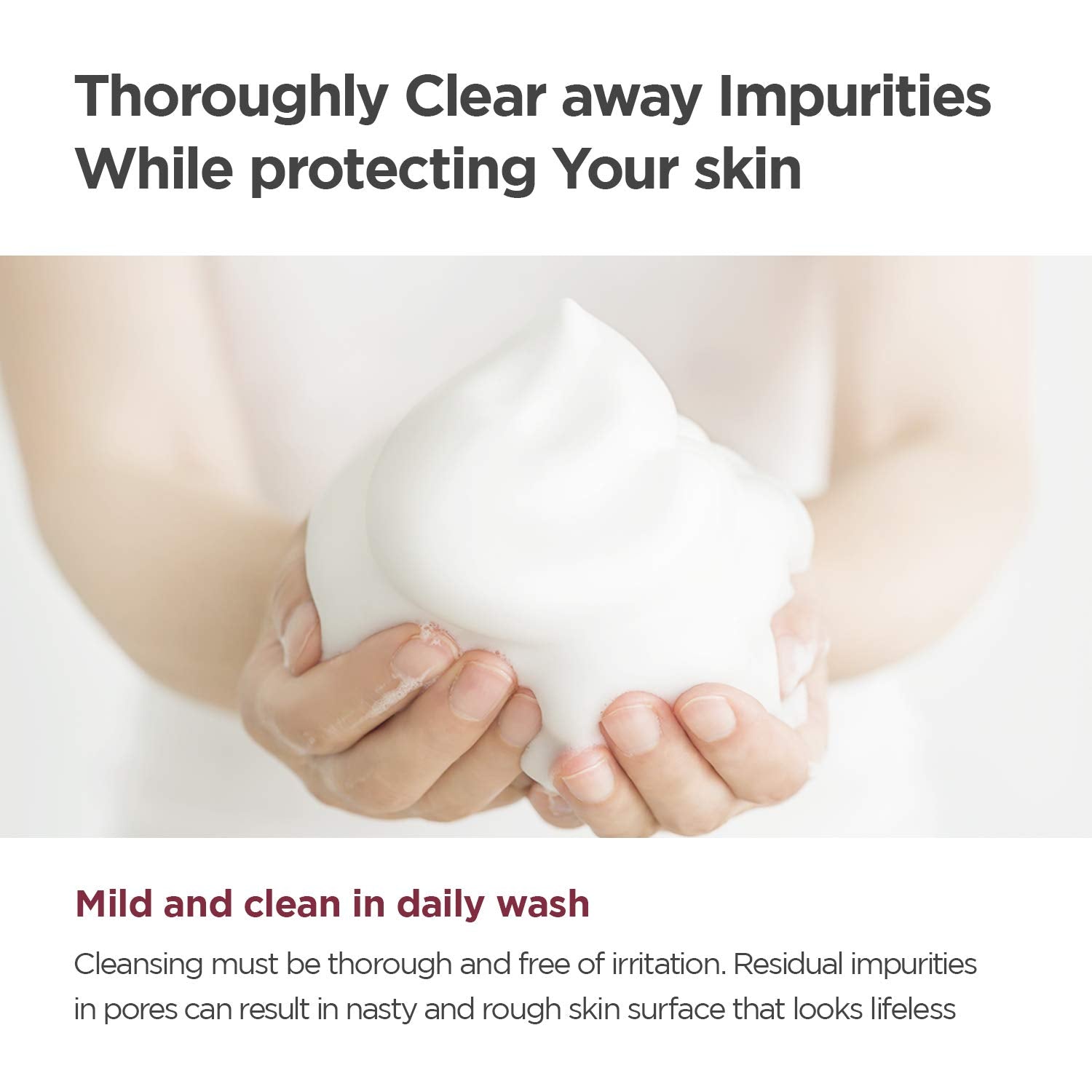 [ MA:NYO FACTORY ] Deep Pore Cleansing Soda Foam, 150ml / 5 fl oz.