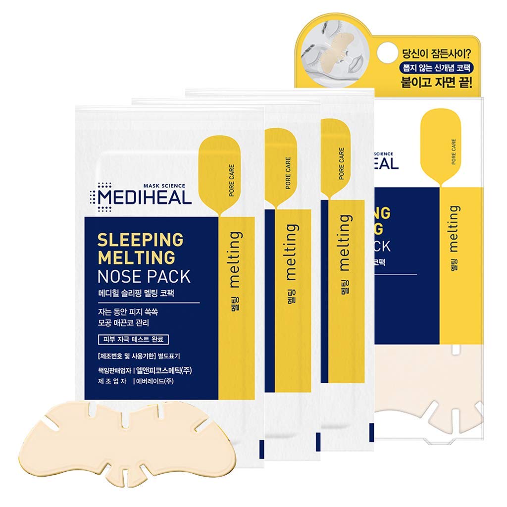 [ MEDIHEAL ] Sleeping Melting Nose Pack 3 Sheets
