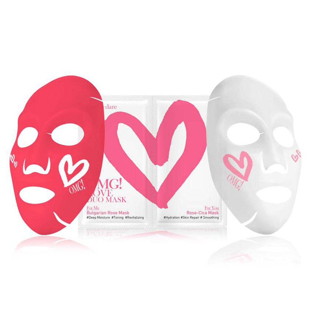 [ DOUBLE DARE ] OMG! Love Duo Mask (Choose Your QTY)