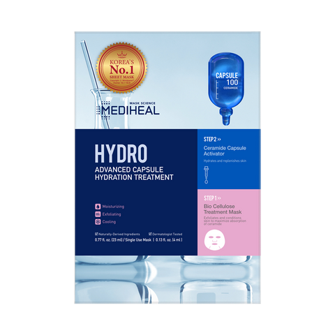 [ MEDIHEAL ] Hydro Advanced Capsule Hydration Treatment 5-PACK