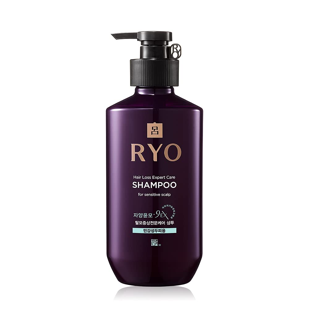 Ryo Anti Hair Loss Expert Care Shampoo For Sensitive Scalp, 400ml