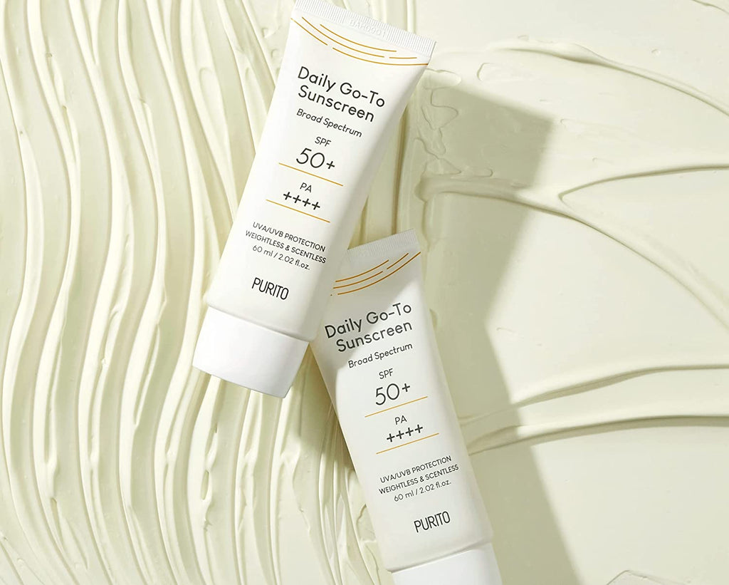 Purito Daily Go-To Sunscreen, Unscented and Soothing SPF 50+ PA++++ 60ml