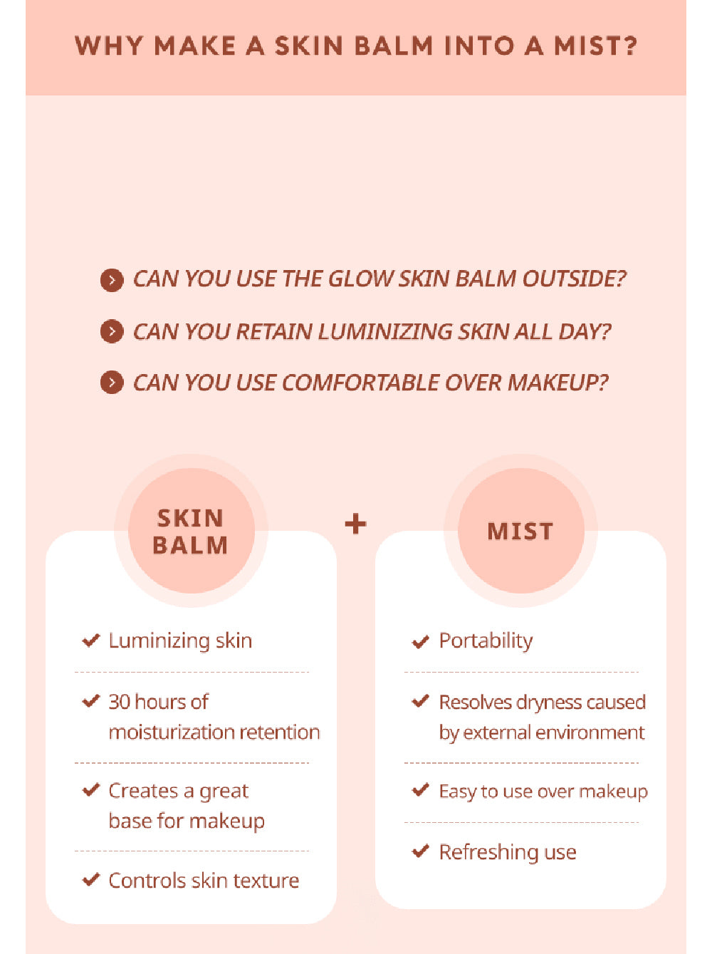 MISSHA Glow Skin Balm To Go Mist 80ml / 2.7 fl.oz. (EXP : 05/16/2025)