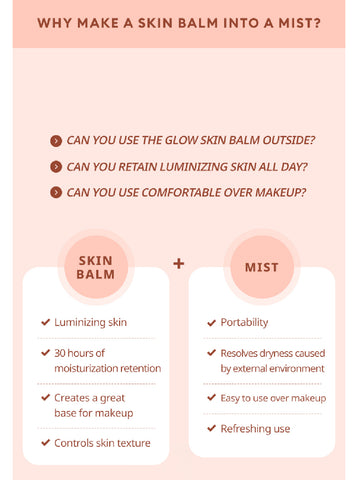 [ MISSHA ] Glow Skin Balm To Go Mist 80ml / 2.7 fl.oz.