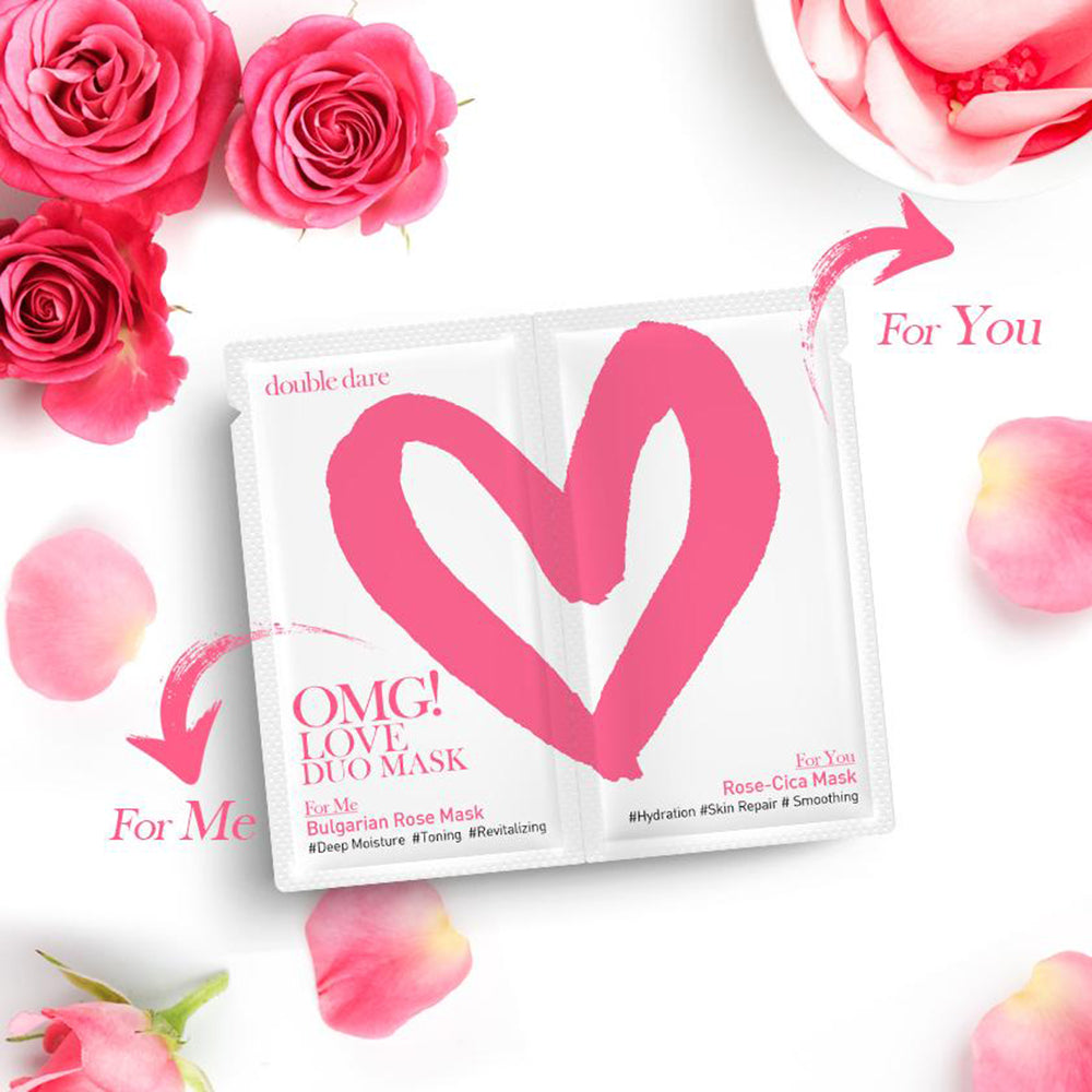 [ DOUBLE DARE ] OMG! Love Duo Mask (Choose Your QTY)