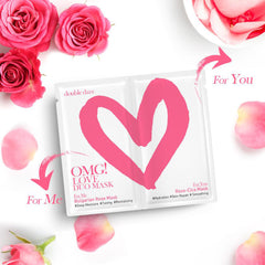 [ DOUBLE DARE ] OMG! Love Duo Mask (Choose Your QTY)