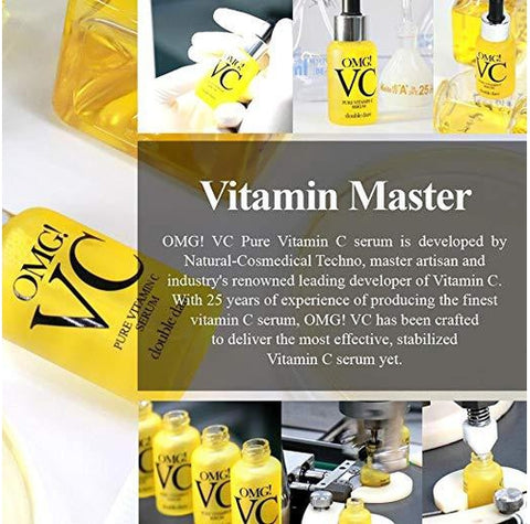 [ DOUBLE DARE ] OMG! VC Pure Vitamin C Serum 22ml - KosBeauty